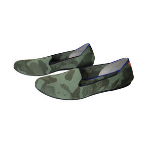 Rothy's Women's Loafers Olive Green Camo Size 7